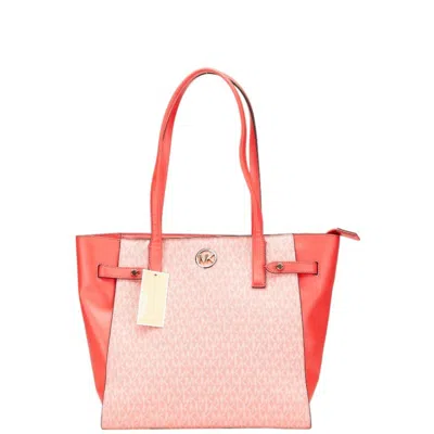 Pre-owned Michael Kors Pvc Shoulder Bag Tote Bag () In Multi