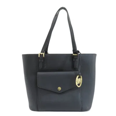 Pre-owned Michael Kors Pvc Tote Bag () In Black