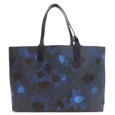 Pre-owned Michael Kors Pvc Tote Bag () In Blue