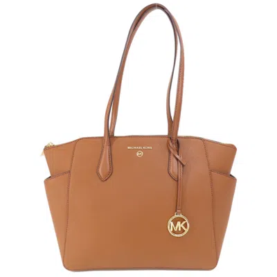 Pre-owned Michael Kors Pvc Tote Bag () In Brown