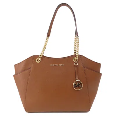 Pre-owned Michael Kors Pvc Tote Bag () In Brown