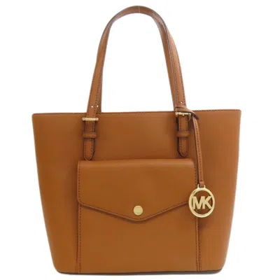 Pre-owned Michael Kors Pvc Tote Bag () In Brown