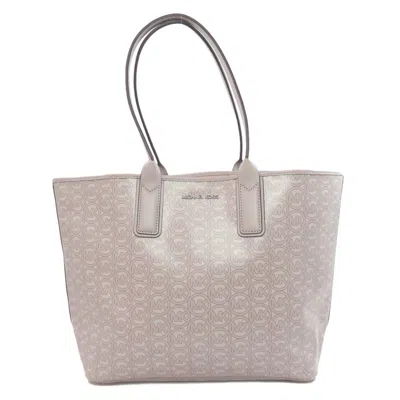 Pre-owned Michael Kors Pvc Tote Bag () In Gray