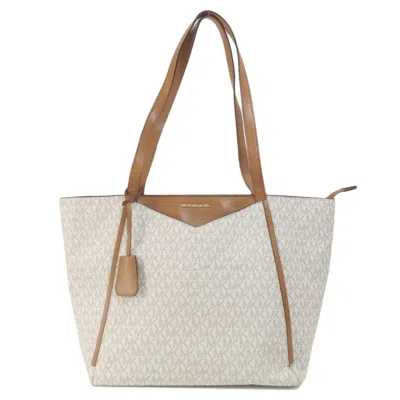 Pre-owned Michael Kors Pvc Tote Bag () In Multi