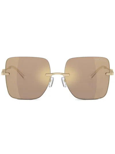 Michael Kors Mk1150 Brown Mirror Sunglasses
