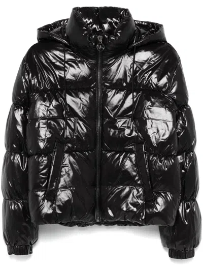 Michael Kors Quilted Jacket In Black
