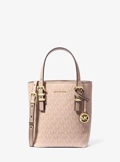 Michael Kors Quinn Extra-small Signature Logo And Leather Convertible Tote Bag