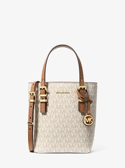 Michael Kors Quinn Extra-small Signature Logo And Leather Convertible Tote Bag
