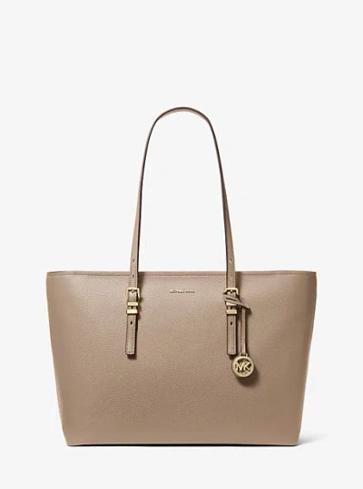 Michael Kors Quinn Large Pebbled Leather Tote Bag