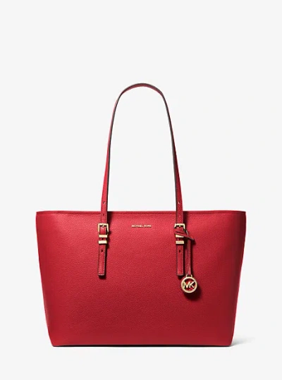 Michael Kors Quinn Large Pebbled Leather Tote Bag