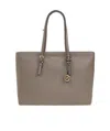 Michael Kors Quinn Shopper Bag In Gray