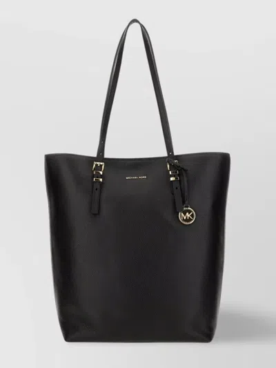 MICHAEL KORS "QUINN" TOTE BAG FEATURING BUCKLE DETAIL