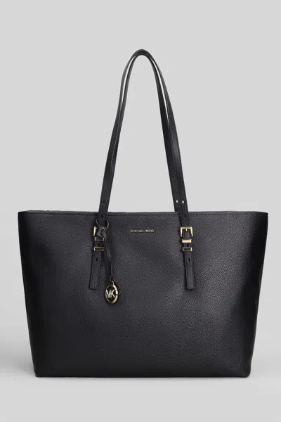 Michael Kors Quinn Tote In Black