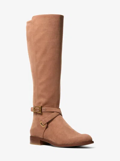 Michael Kors Rachel Riding Boot In Brown