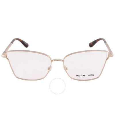 Michael Kors Radda Demo Cat Eye Ladies Eyeglasses Mk3063 1014 55 In N/a