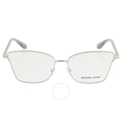 Michael Kors Radda Demo Cat Eye Ladies Eyeglasses Mk3063 1153 55 In N/a
