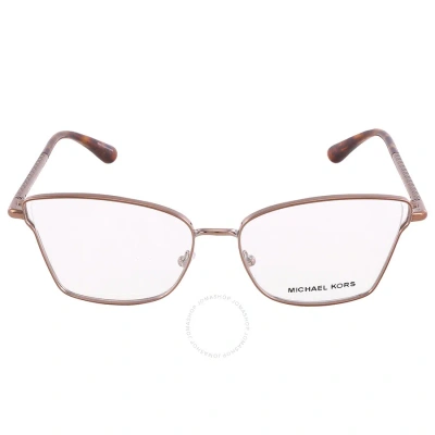Michael Kors Radda Demo Cat Eye Ladies Eyeglasses Mk3063 1213 55 In N/a