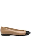 Michael Kors Rebecca Ballet Flats In Neutrals