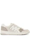 Michael Kors Rebel Lace-up Sneakers In Neutrals