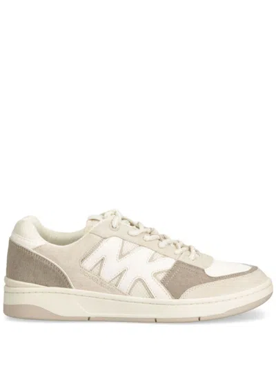 Michael Kors Rebel Sneakers In Neutrals