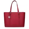 Michael Kors Red Leather Shoulder Bag