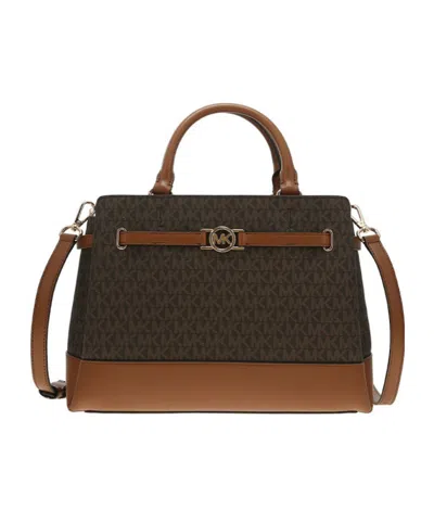 Michael Kors Reed Handbag In Black