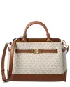 Michael Kors Reed Large Coated Canvas Tote