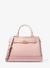 Michael Kors Reed Large Pebbled Leather Satchel
