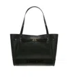 Michael Kors Reed Large Shoulder Bag In Black