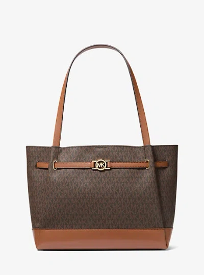 Michael Kors Reed Large Signature Logo Tote Bag