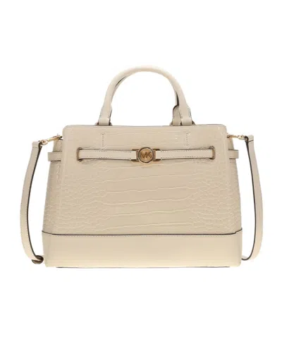 Michael Kors Reed Shoulder Bag In Nude