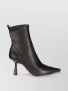 MICHAEL KORS REFINED LEATHER ANKLE BOOT