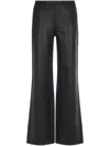 Michael Kors Black Pants With Belt Loops In Black