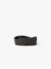 Michael Kors Reversible Leather Belt In Brown