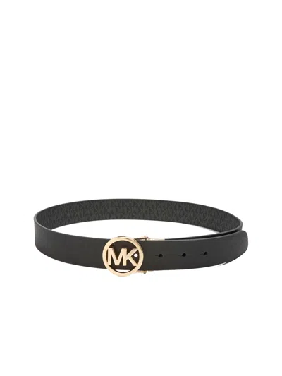 Michael Kors Reversible Monogram Saffiano Belt