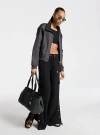 Michael Kors Reversible Signature Logo Jacket In Black
