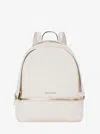 Michael Kors Rhea Medium Pebbled Leather Backpack In Brown