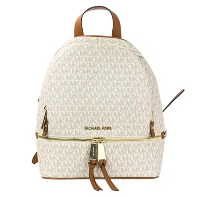 Pre-owned Michael Kors Rhea Pvc Leather Backpack ()