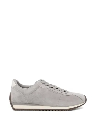 Michael Kors Rhodes Suede Trainers In Gray