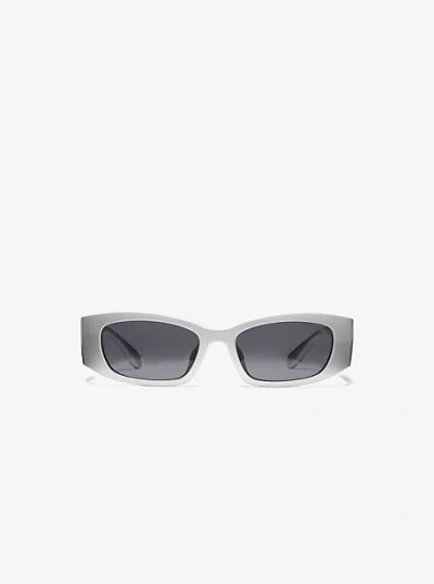 Michael Kors Rhodes Sunglasses In Silver