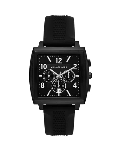 Michael Kors Rhys Chronograph, 40mm In Black
