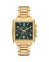Michael Kors Oversized Rhys Gold-tone Watch In Gold