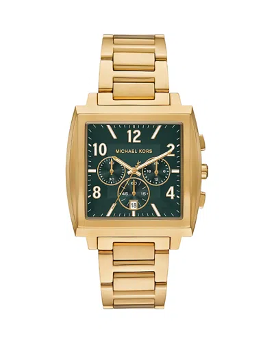 Michael Kors Rhys Chronograph, 41mm In Gold