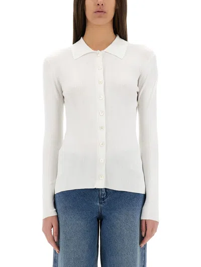 MICHAEL KORS RIBBED CARDIGAN