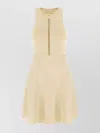 Michael Kors Ribbed Texture A-line Dress
