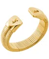 Michael Kors Ribbon Flex Cuff Bracelet In Gold