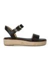 MICHAEL KORS MICHAEL KORS  RICHIE BLACK PLATFORM SANDAL