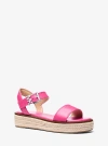 Michael Kors Richie Platform Espadrille Sandal In Pink