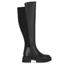 Michael Kors Ridley Black High Boot In Multi