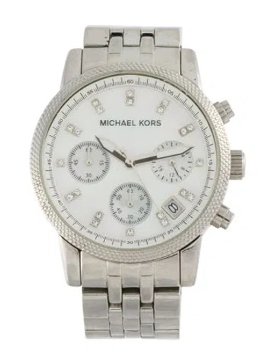Pre-owned Michael Kors Ritz Watch, 37mm In Multi